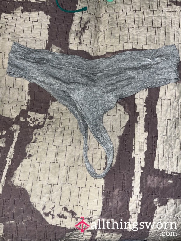 Grey Nautica Thong