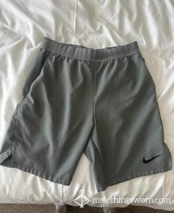 Grey Nike Gym Shorts