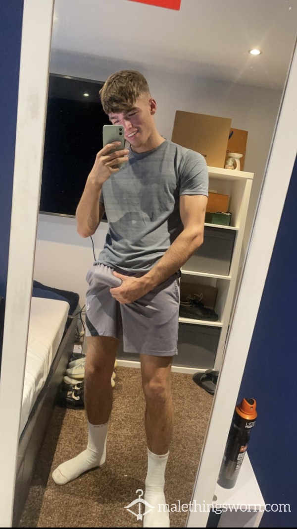 Grey Nike Shorts N Tshirt