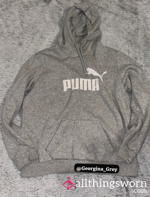 Grey Puma Hoody