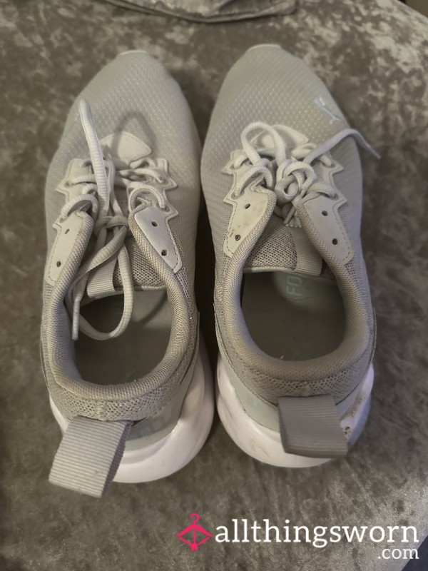 Grey Puma Sneakers