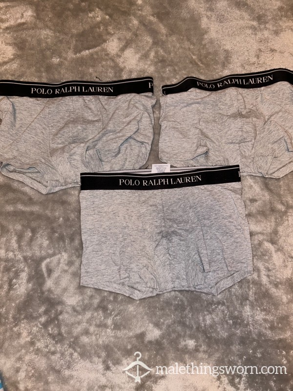 Grey Ralph Lauren Boxers