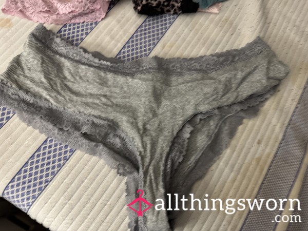 Grey S**y Cheeky Panties