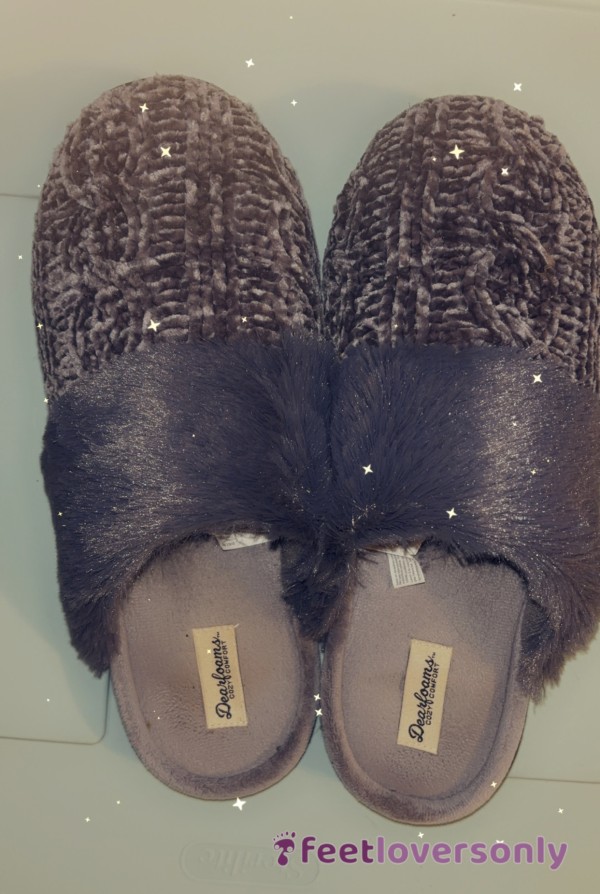 Grey Slippers