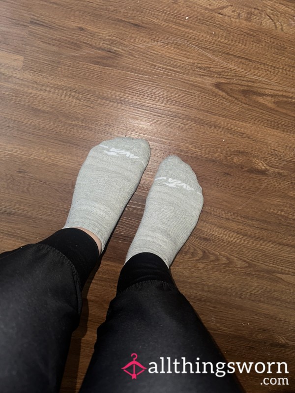 Grey Socks - Worn For 24 Hours