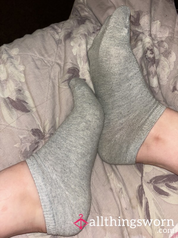 Grey Socks Worn