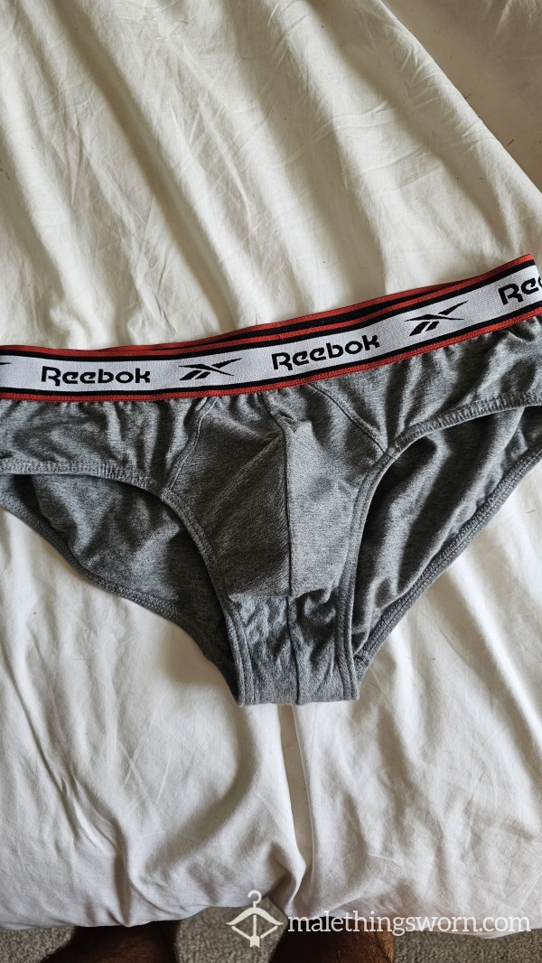 Grey Sweaty Reebok Briefs