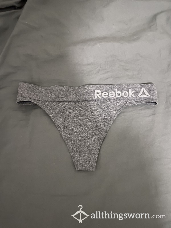 Grey Thong- Recently Worn