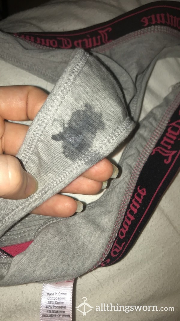 Grey Thong That I M*sturb*ted In (comes With Free Video)