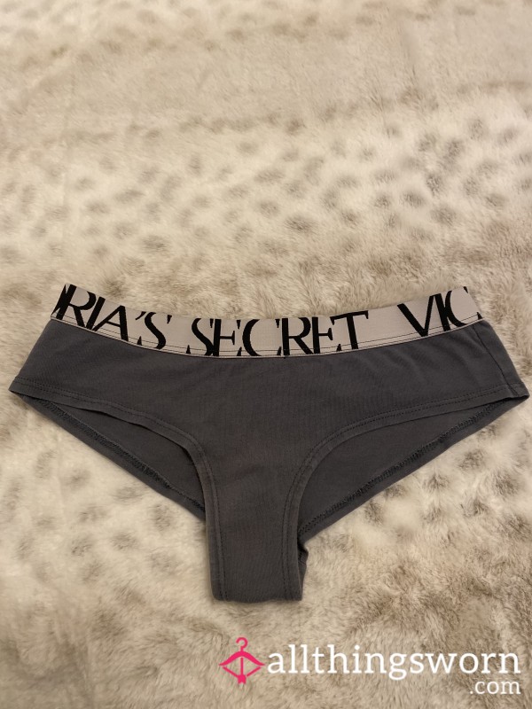 Grey Victoria Secret Cheeky🩶💦 (24Hr Wear)