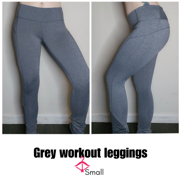 GREY WORKOUT LEGGINGS