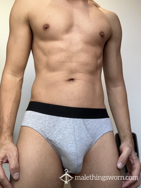 Grey Worn Undies