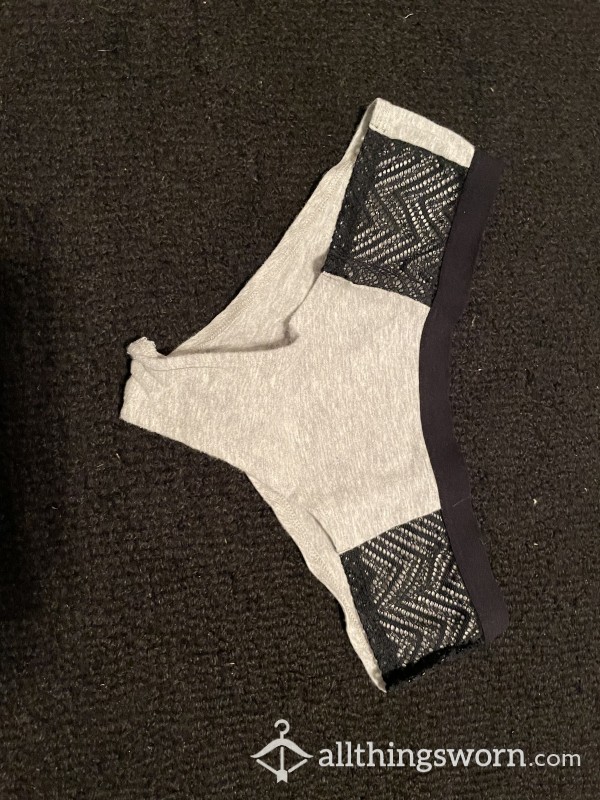 Grey Zig Zag Panties