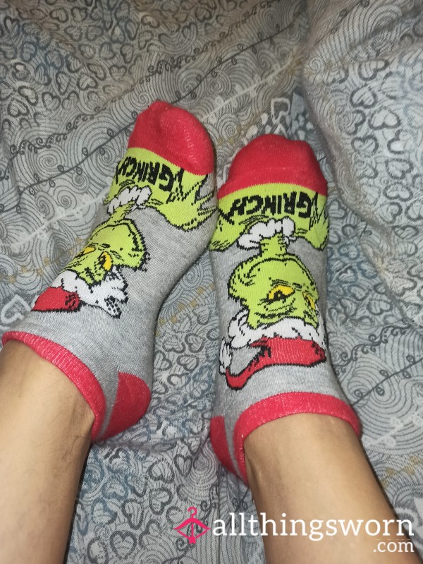 Grinch Socks Christmas Socken