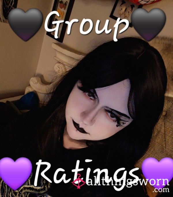 Group D*ck/c*mshot Rating