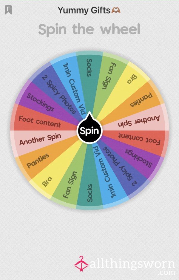 Guaranteed Win: Spin The Wheel 🙌🏽