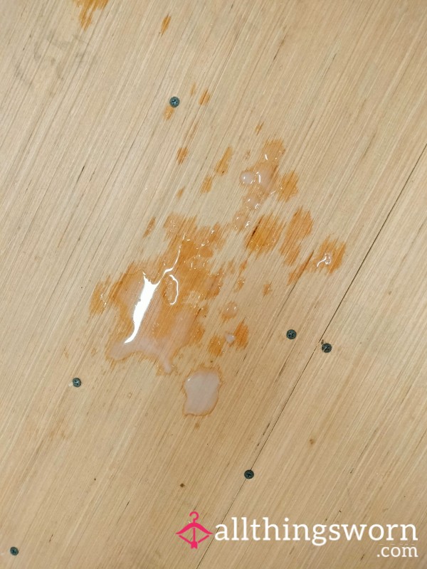 Gushing On The Kitchen Floor