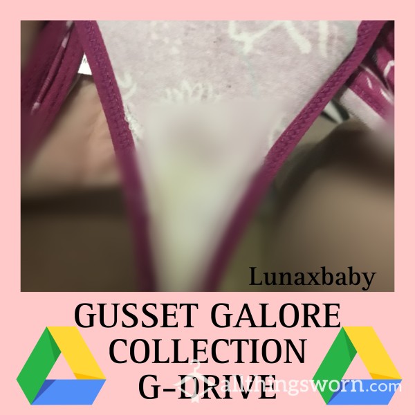 GUSSET GALORE COLLECTION - G-DRIVE - LIFETIME ACCESS 💦