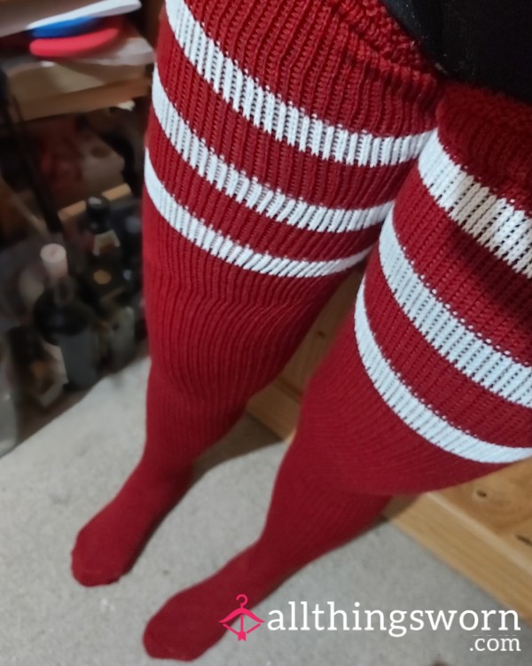 ***SOLD*** Gusset High Socks