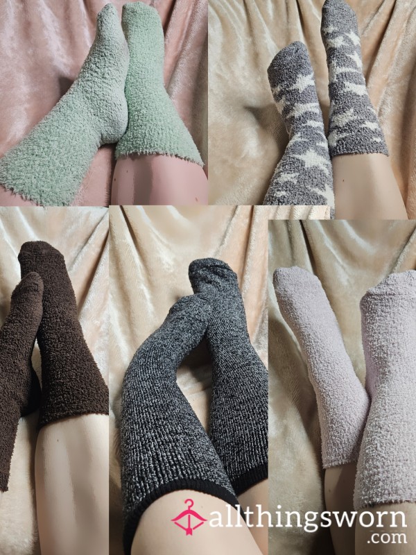 Fluffy Bed Socks