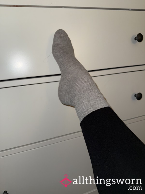 Worn Sweaty Gym Socks 🧦 🥵