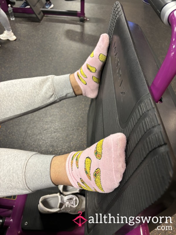 Gym Socks (taco Design 🌮❤️)