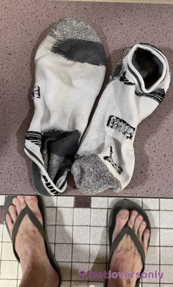 Gym-worn Ankle Socks