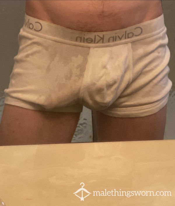 Gym Worn Calvin Klein Briefs