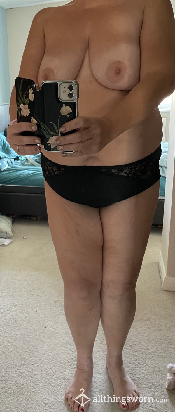 Gym Worn Satin Feel Panties