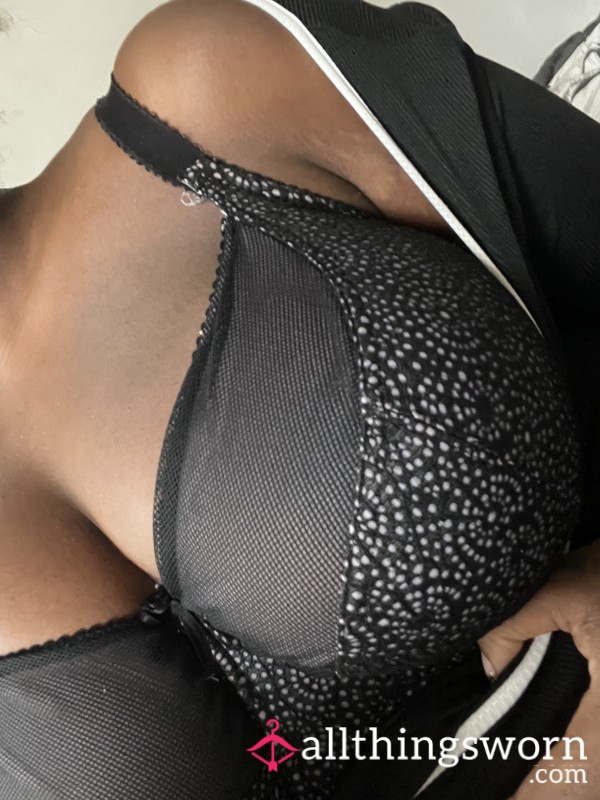 H Cup Unpadded Granny Bra