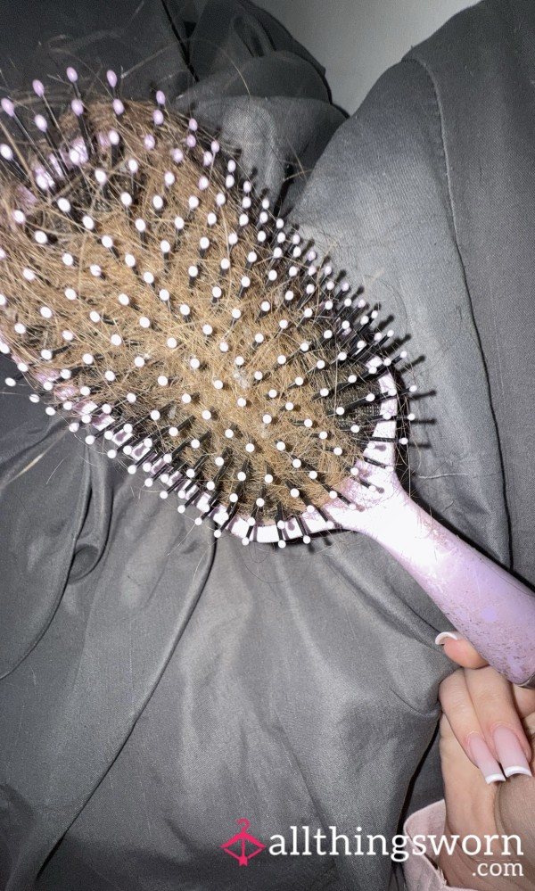 Hair Filled Hair Brush💜