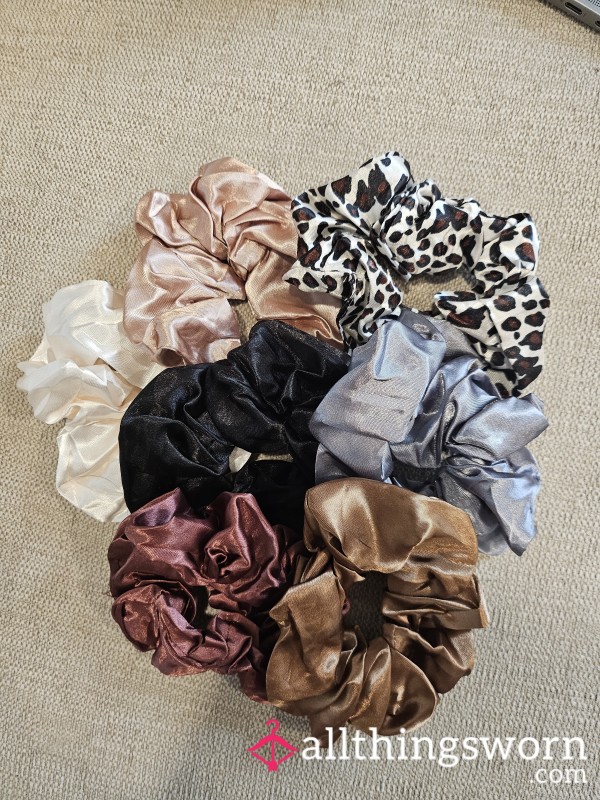 Satin Hair Scrunchies