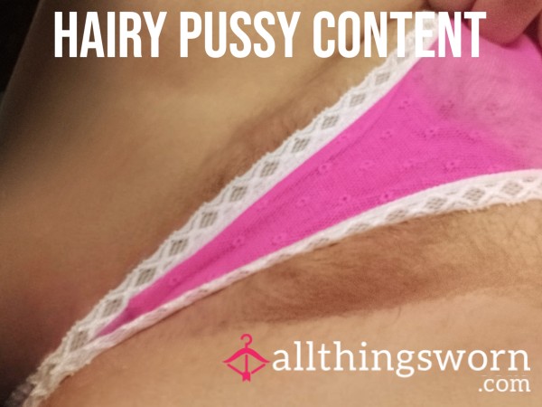 Hairy Pu**y Content 🥵🔥