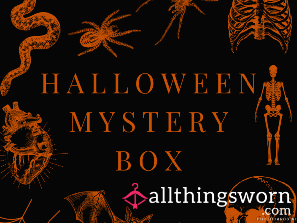 Halloween Mystery Box - Individually Made For Your Needs And Kinks....what Will Be In Yours  ?