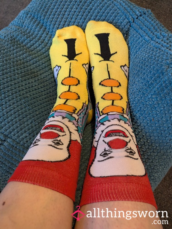 Halloween Special Pennywise Novelty Socks