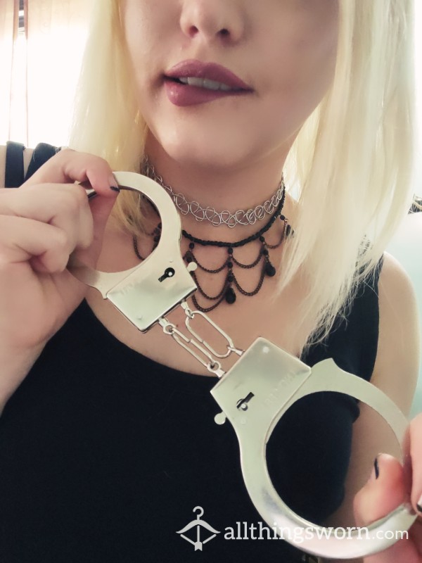 Handcuffs For Playtime 😋*