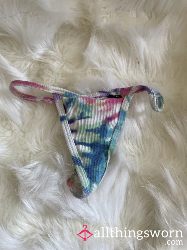 Handmade Tye Dye Thong