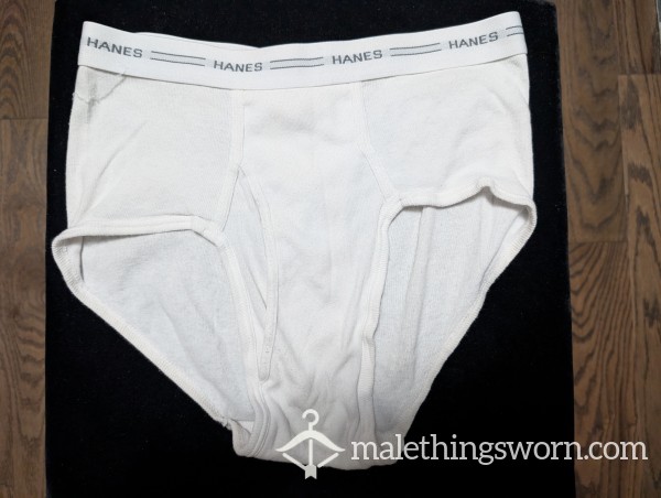 Hanes Cla**ic White Briefs (Paid 2 Of 2)