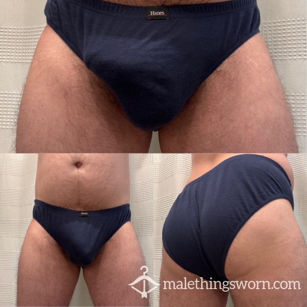 Hanes Large Worn Briefs