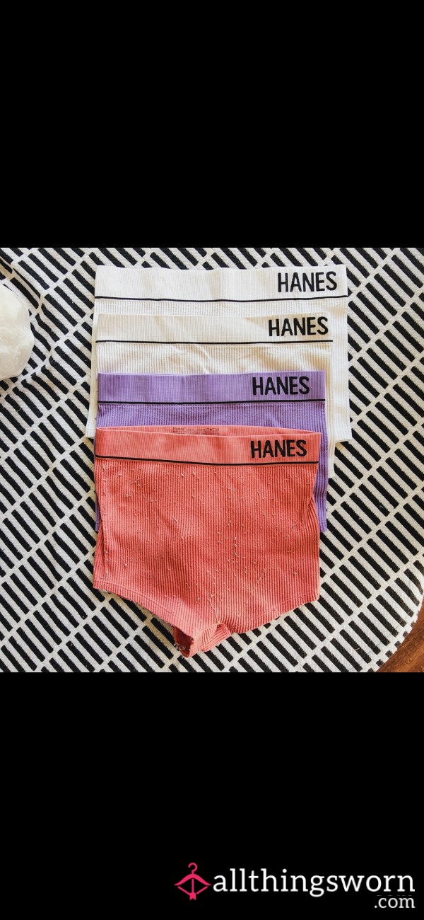 Hanes Ribbed Boyshorts