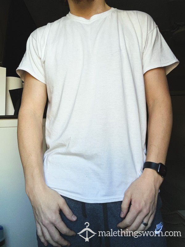 Hanes White Tee