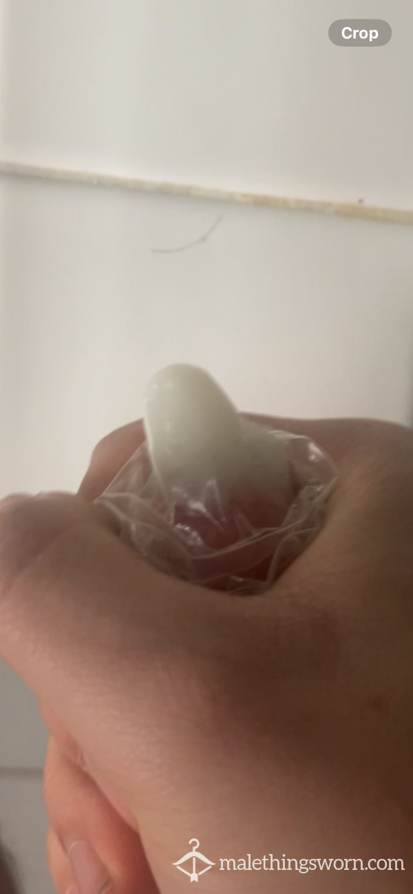 Hard C*mming Into Condom 🥰(Available For Purchase)