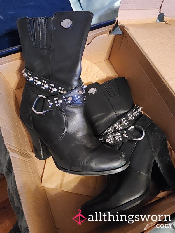 Harley Davidson High Heel Boots