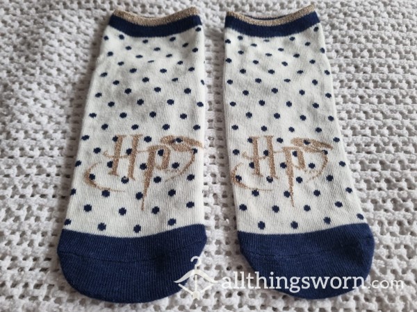 Harry Potter Polka Dot Trainer Socks