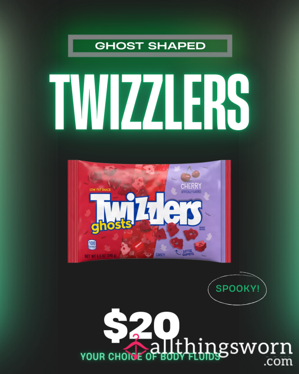 Haunting Delights: Ghostly Twizzlers