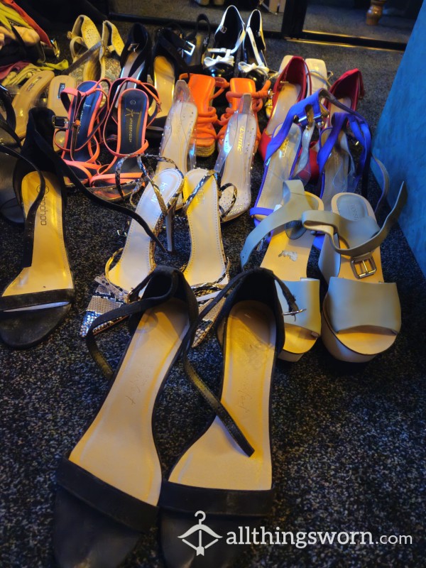 Have A Sneeky P**k At A Small Part Of My Obsession 🙈👠All This Ha**le To Find One Pair Of Shoes And They Just Keep Coming 🤯👠