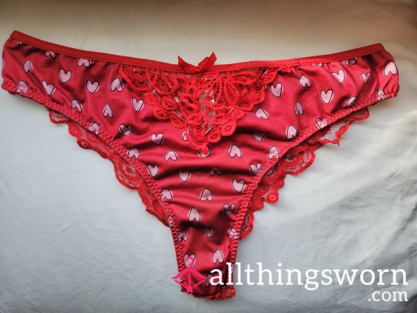 Heart Lace Panties 🥰