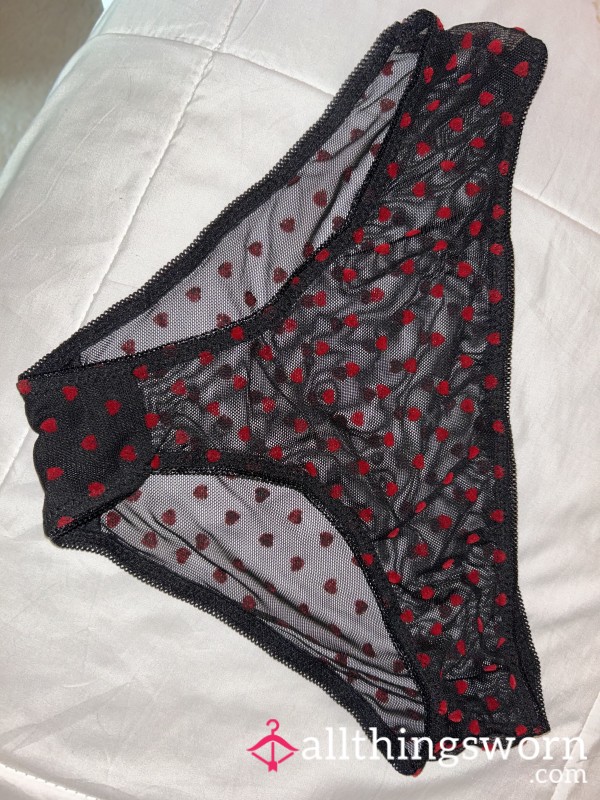 Heart Print Panties