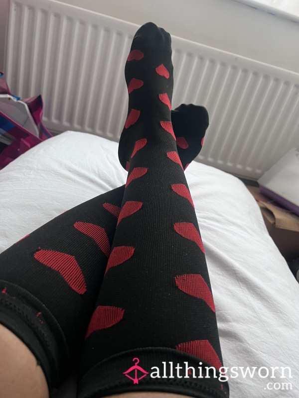 Heart Stopping Compression Socks 🧦