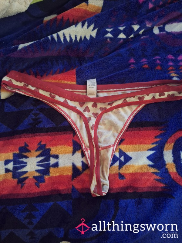 Heart Thong Panties Victoria Secret